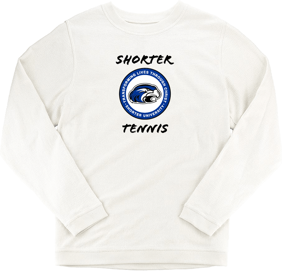Shorter Univ Boxercraft Womens Cream Corded Crew Shorter University Tennis - ONLINE ONLY