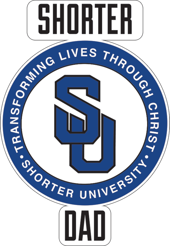 Shorter Univ Medium Decal Shorter University Dad - ONLINE ONLY