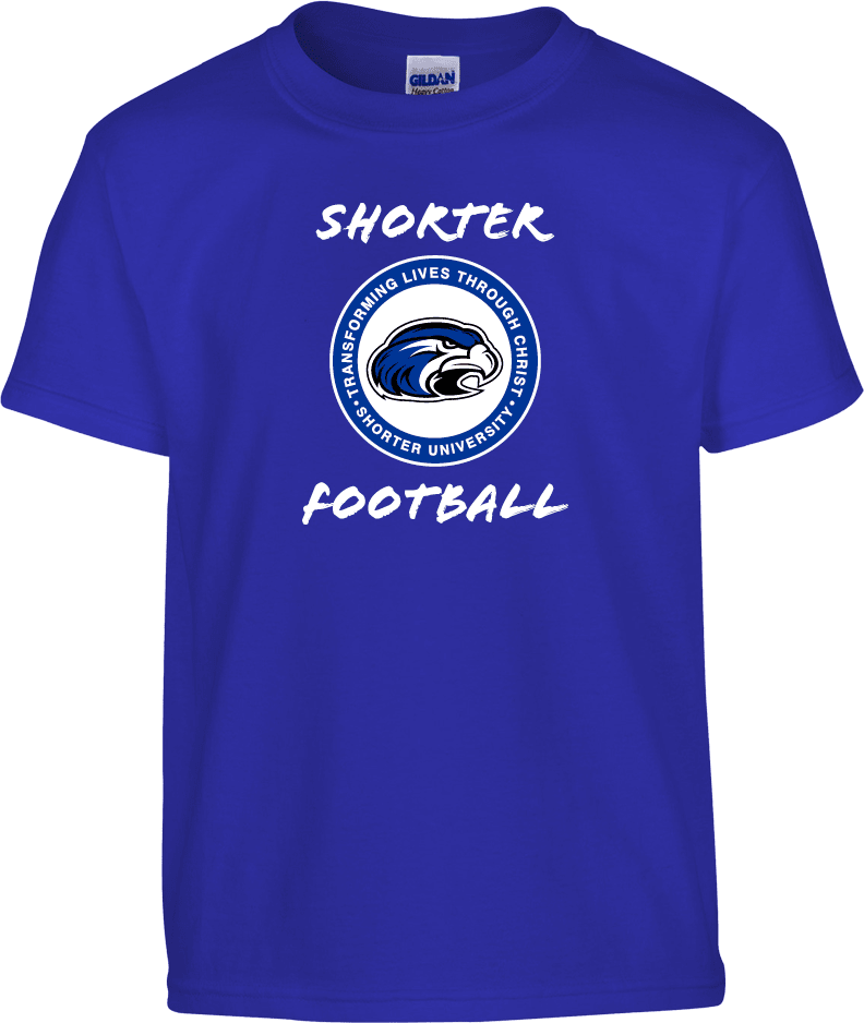 Shorter Univ Youth T Shirt Shorter University Football - ONLINE ONLY