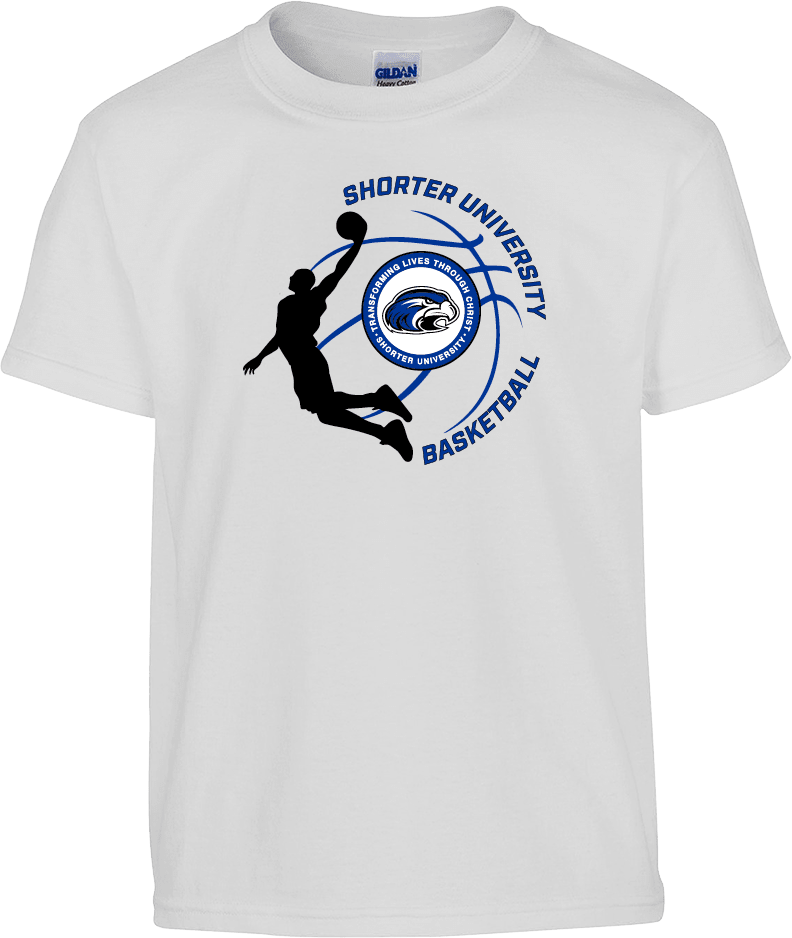 Shorter Univ Youth T Shirt Shorter University Basketball Graphic - ONLINE ONLY