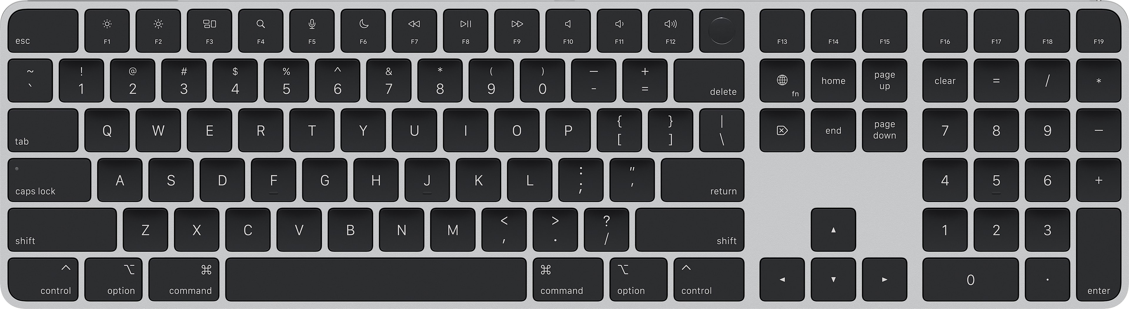 APPLE MAGIC KEYBOARD TID NUM KPD