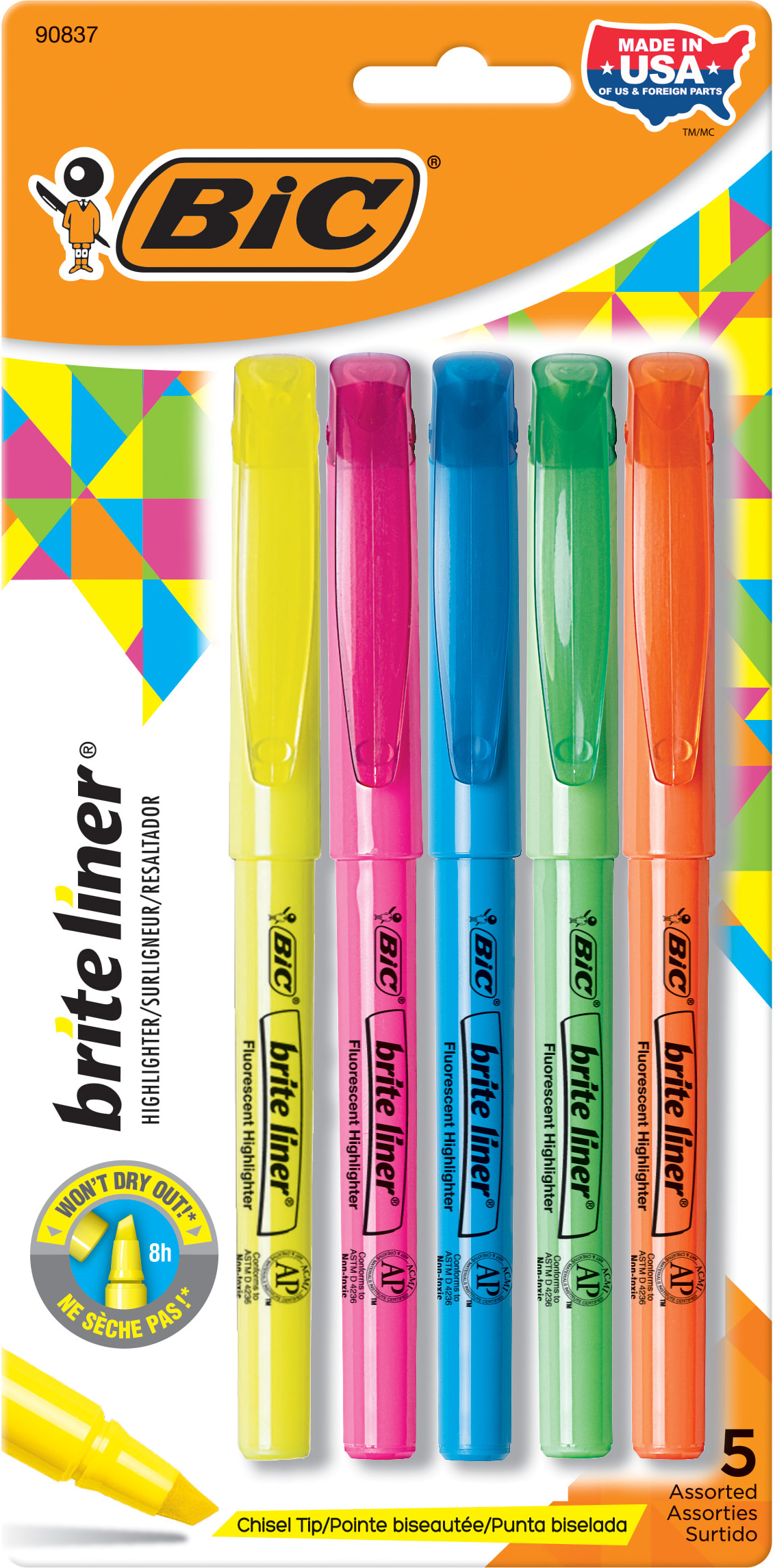 BRITELINER 5PK ASST