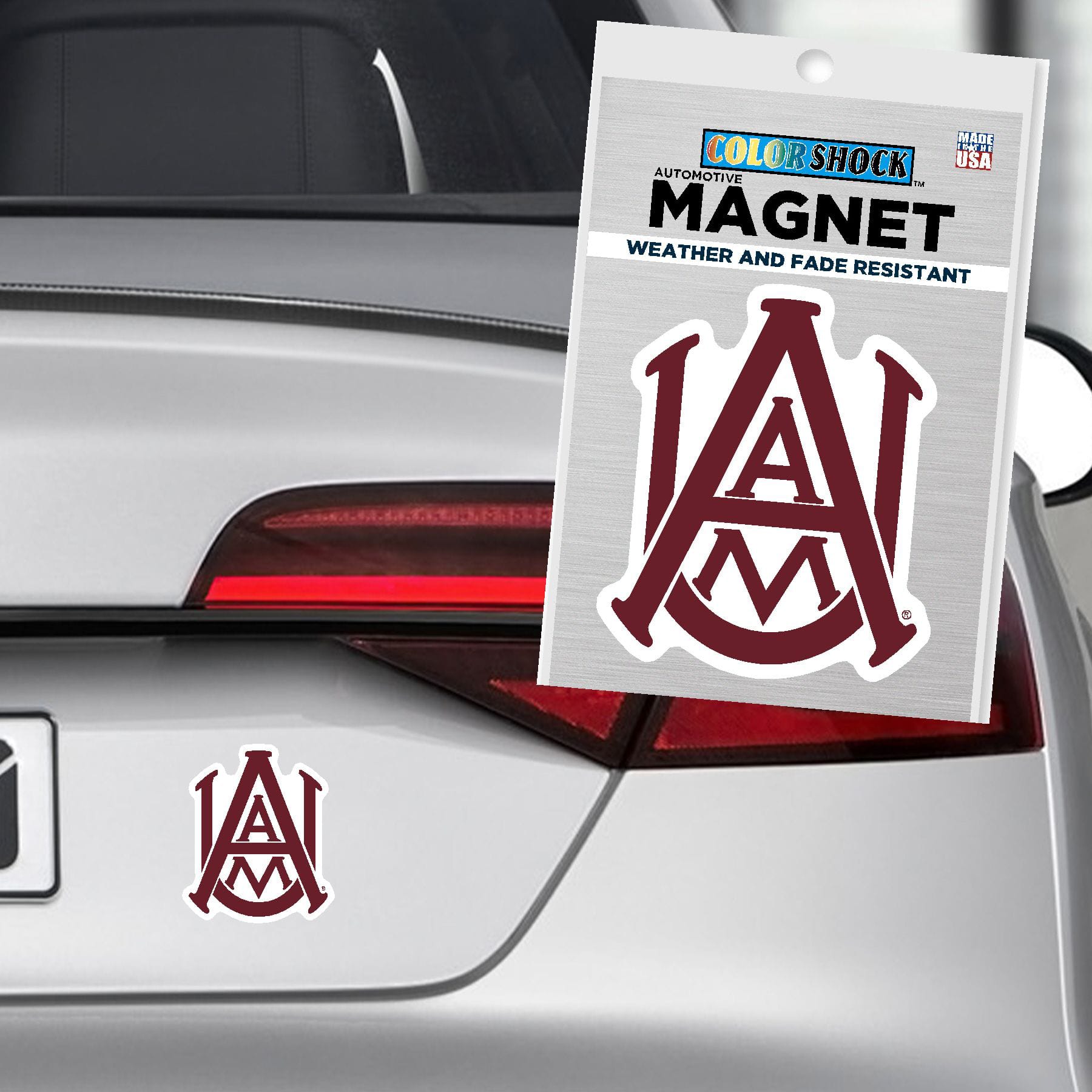 Alabama A&M University 4x4 Magnet