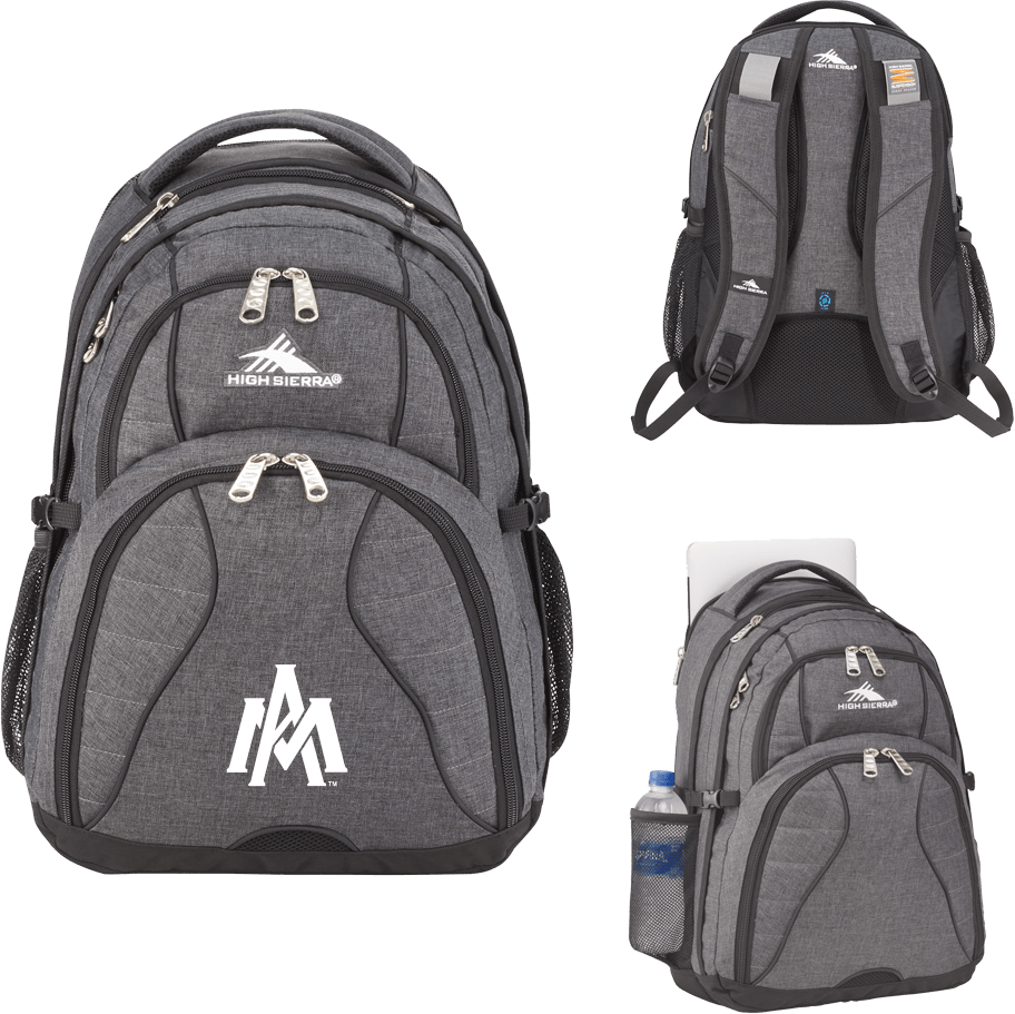 Arkansas Monticello High Sierra Swerve Computer Backpack Primary Mark - ONLINE ONLY