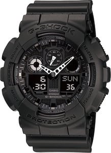 GSHOCK XL ANALOG DIGITAL WATCH BLACK