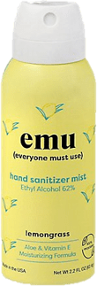 EMU Hand Sanitizer Mist - Lemongrass 2.2 oz.