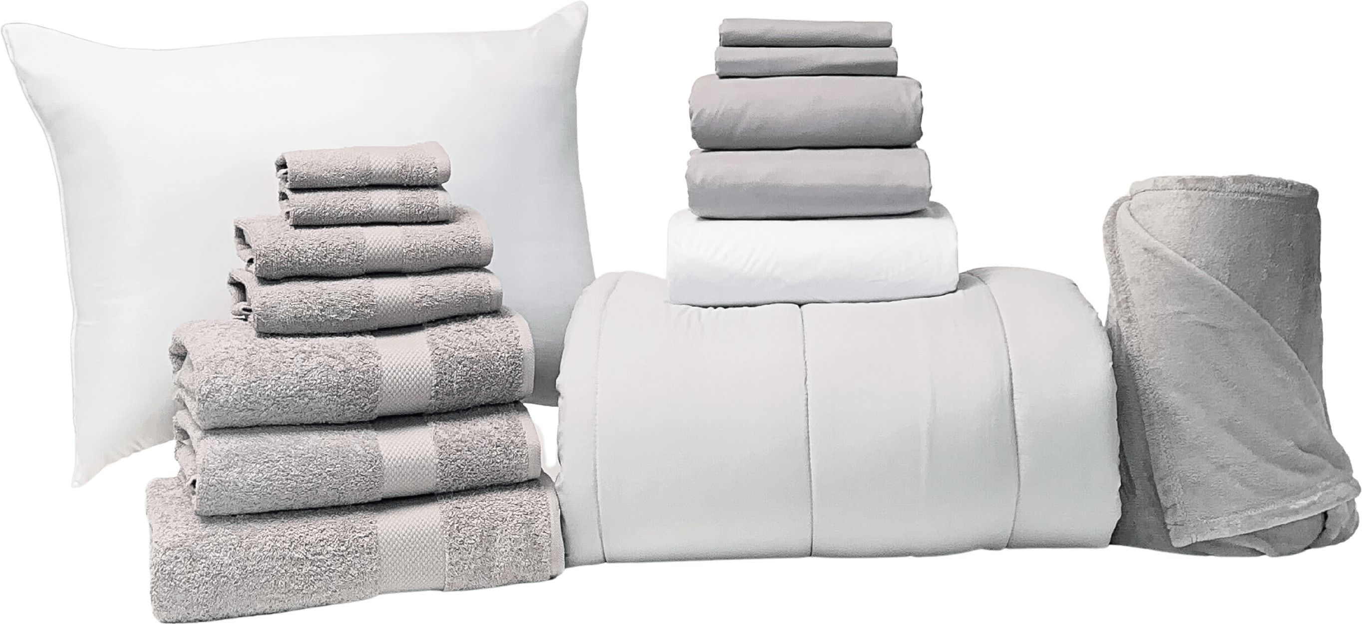 Essential 17pc Twin XL Bundle in Harbor Slate - SHIPS 8/1 FOR IN-STORE PICKUP ON FALL MOVE-IN WEEKEND.