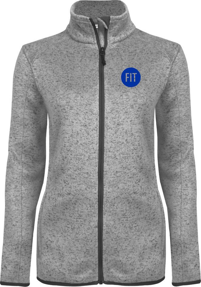 Fashion Institute Womens Fleece Jacket FIT - Circle Emblem - ONLINE ONLY