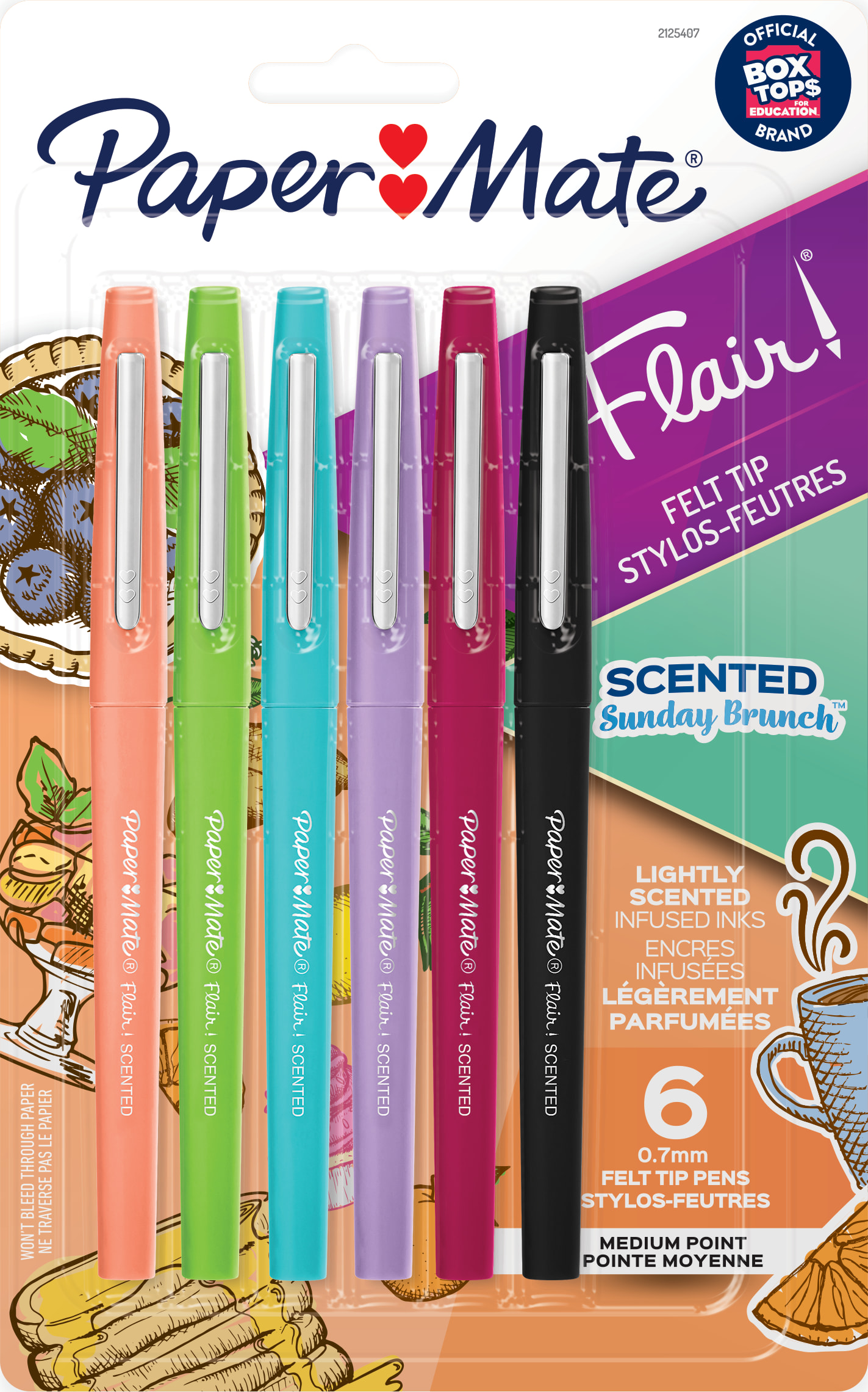 PAPR MATE FLAIR SCENT ASRT 6PK