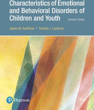 Characteristics of Emotional and Behavioral Disorders of Children and Youth