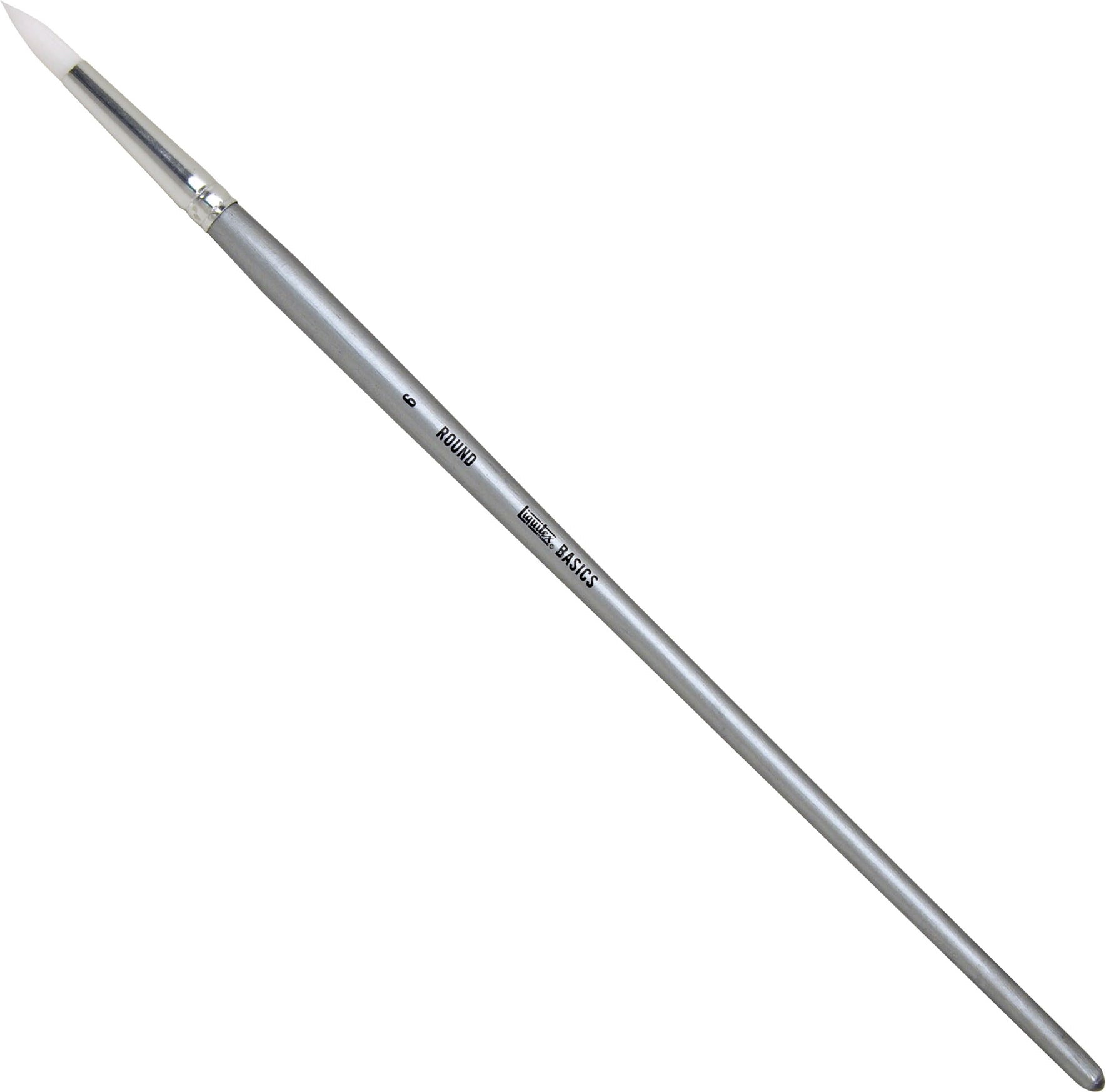 BASICS BRUSH ROUND #6 LONG HANDLE