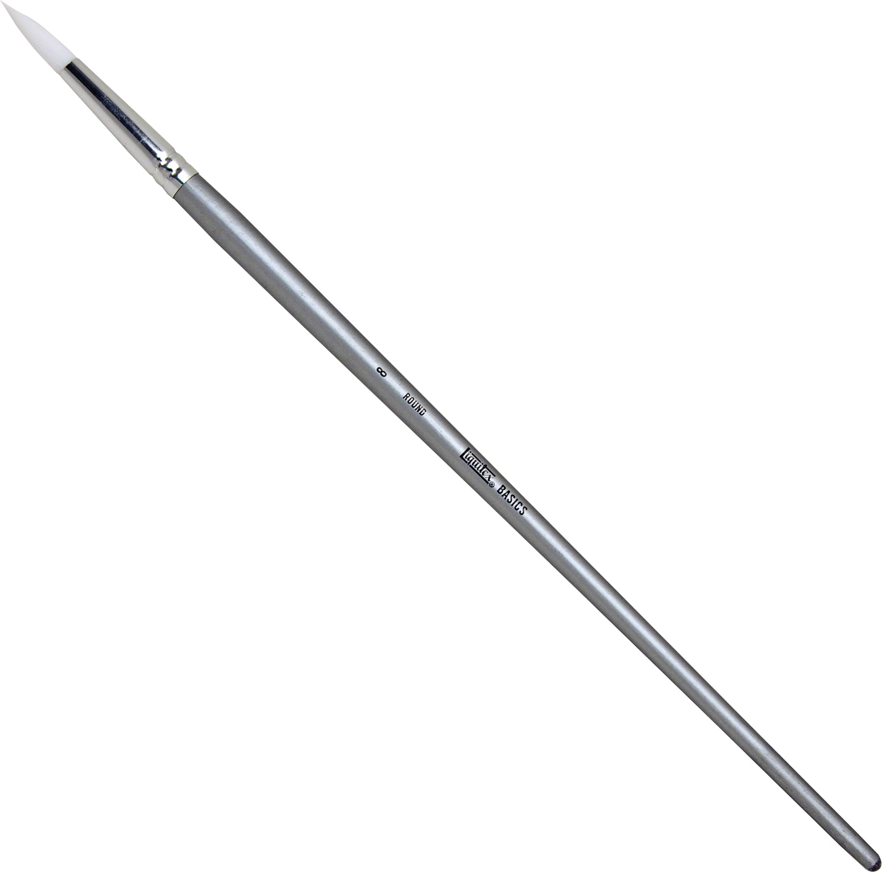 BASICS BRUSH ROUND #8 LONG HANDLE