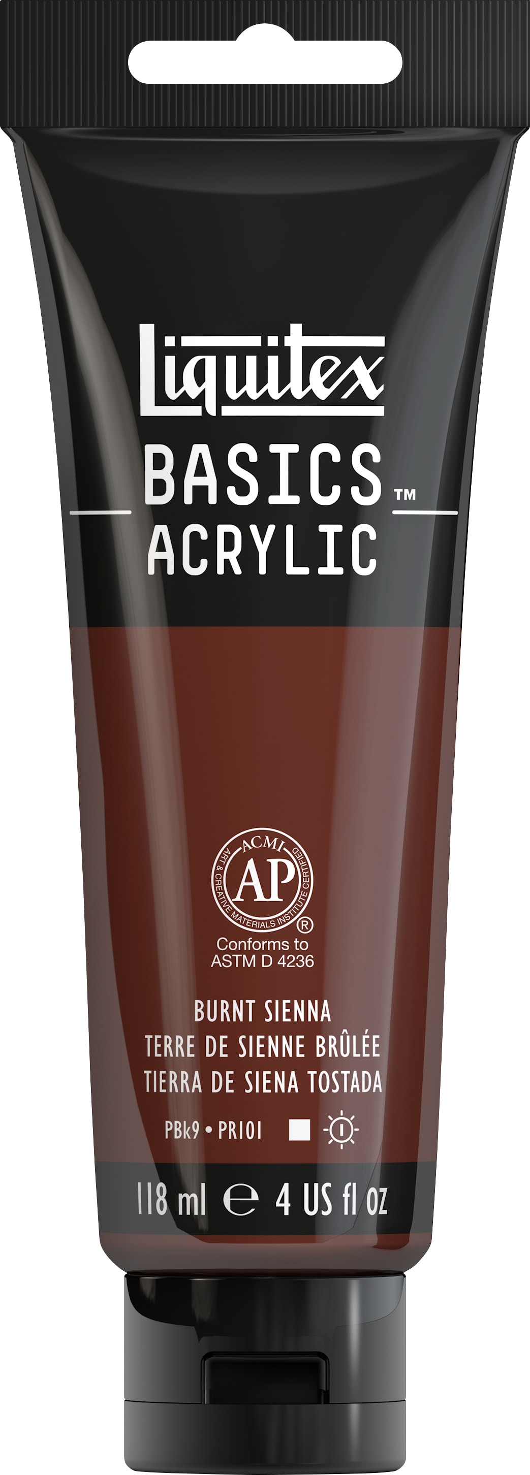 Basics 4oz Burnt Sienna