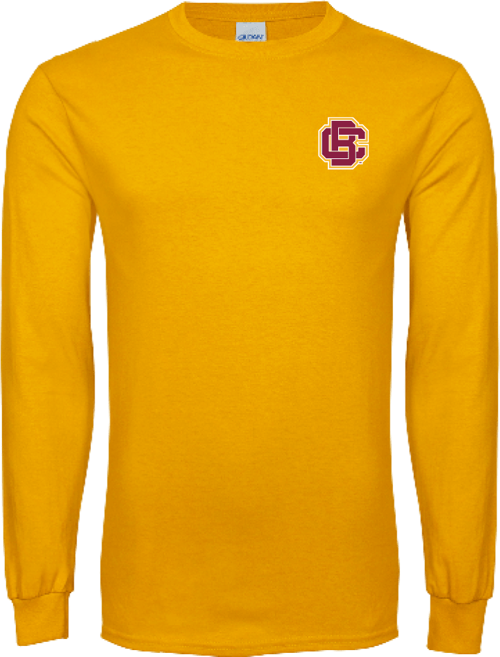 Bethune Cookman Long Sleeve T Shirt Primary Mark - ONLINE ONLY