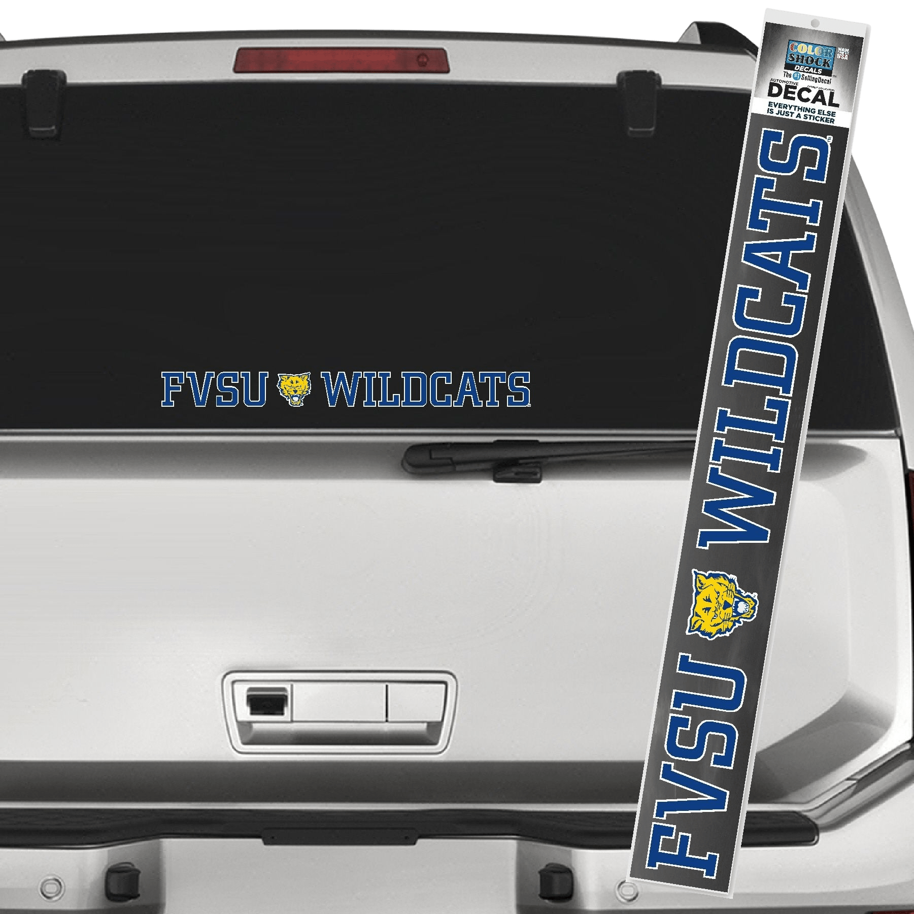 Fort Valley State University Wildcats Strip Decal