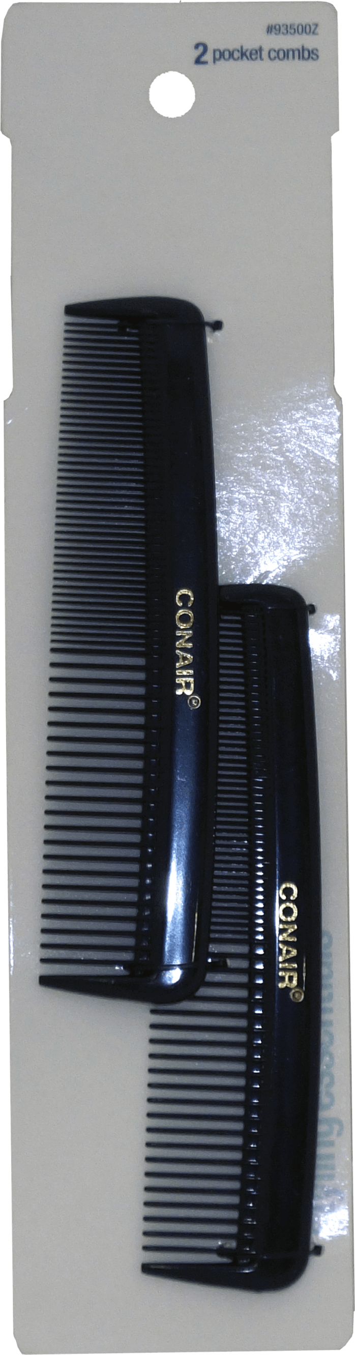 COMB HARD RUBBER 5 POCKET 2PK