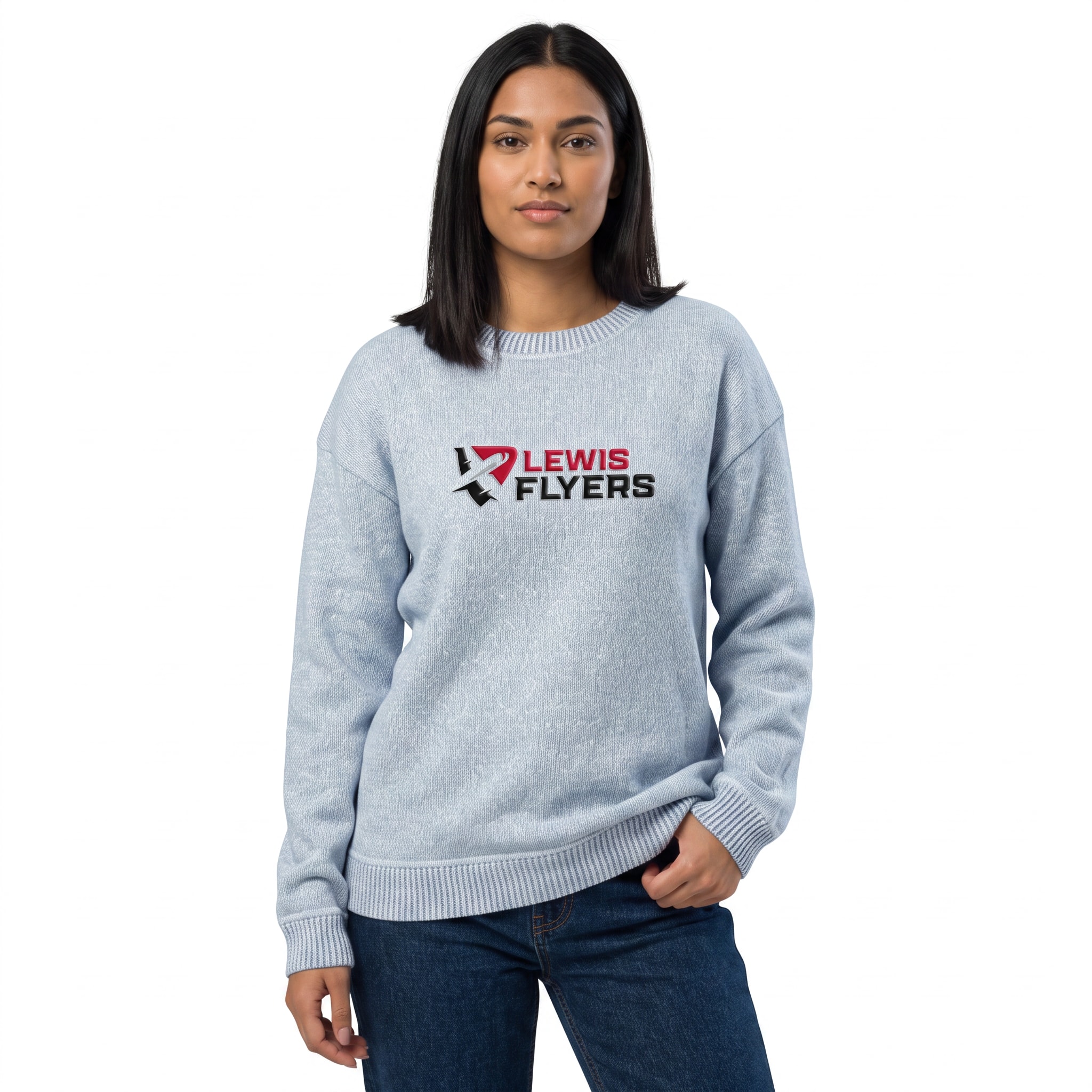 Lewis University Women's Warmup Crewneck Sweatshirt
