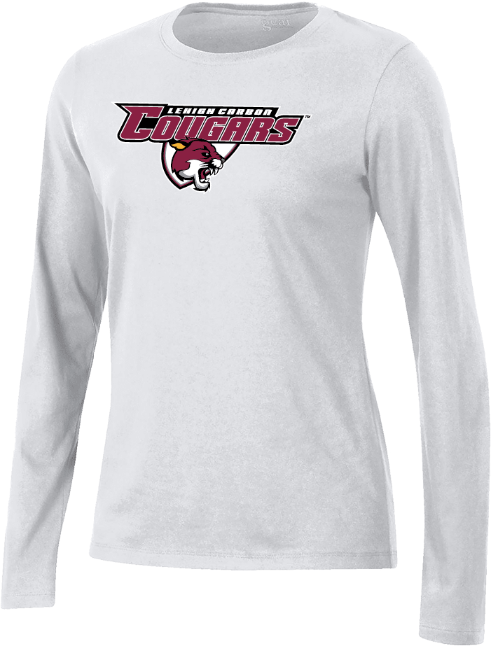 Lehigh Gear Womens Long Sleeve Tee Lehigh Cougars Mark - ONLINE ONLY