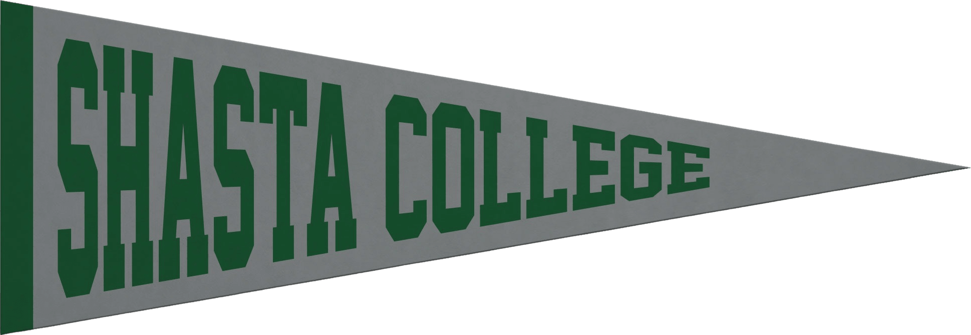Shasta College 5x15 Pennant