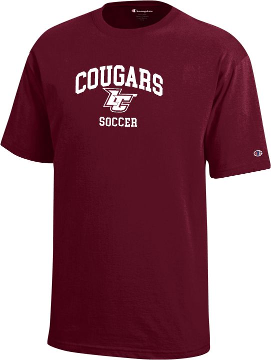 Lehigh Youth Champion Short Sleeve Tee Cougars LC Soccer - ONLINE ONLY