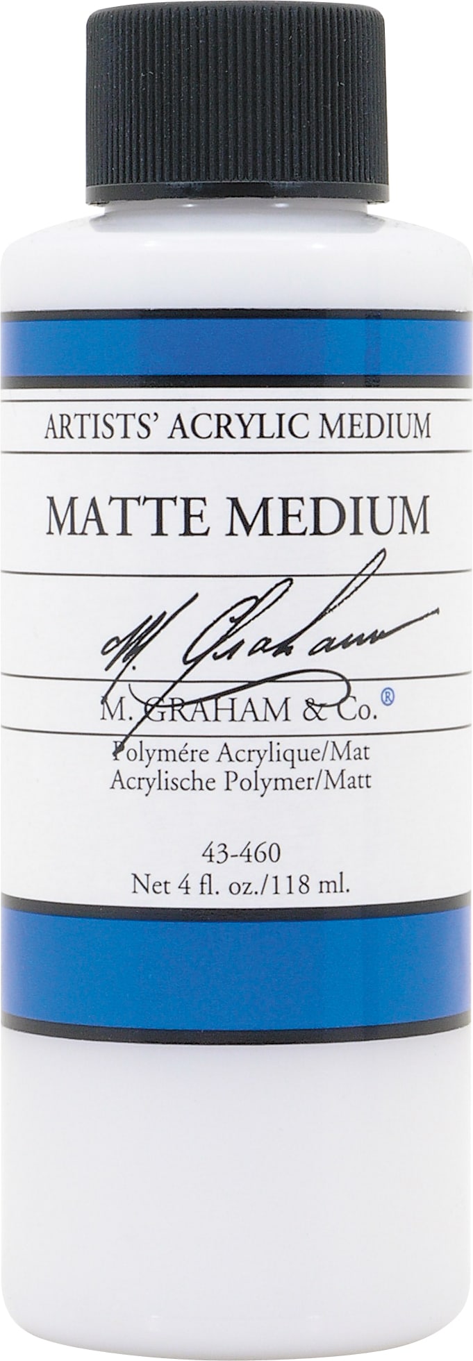 M. Graham Matte 4 fl. oz. (118 ml) Acrylic Medium and Varnish