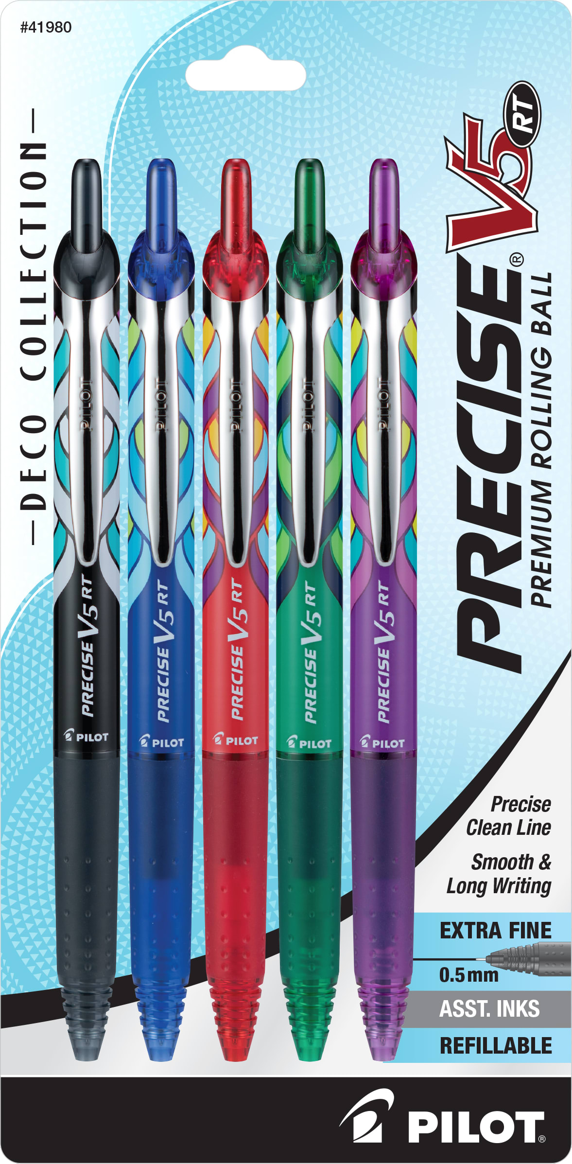 PRECISE V5 DECO RT 5PK ASST