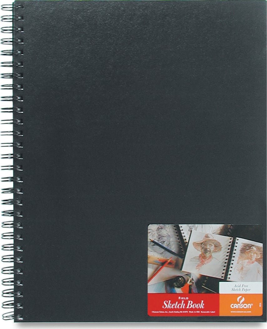 SKETCH BOOK WIRE BOUND 11X14 80/SHEETS