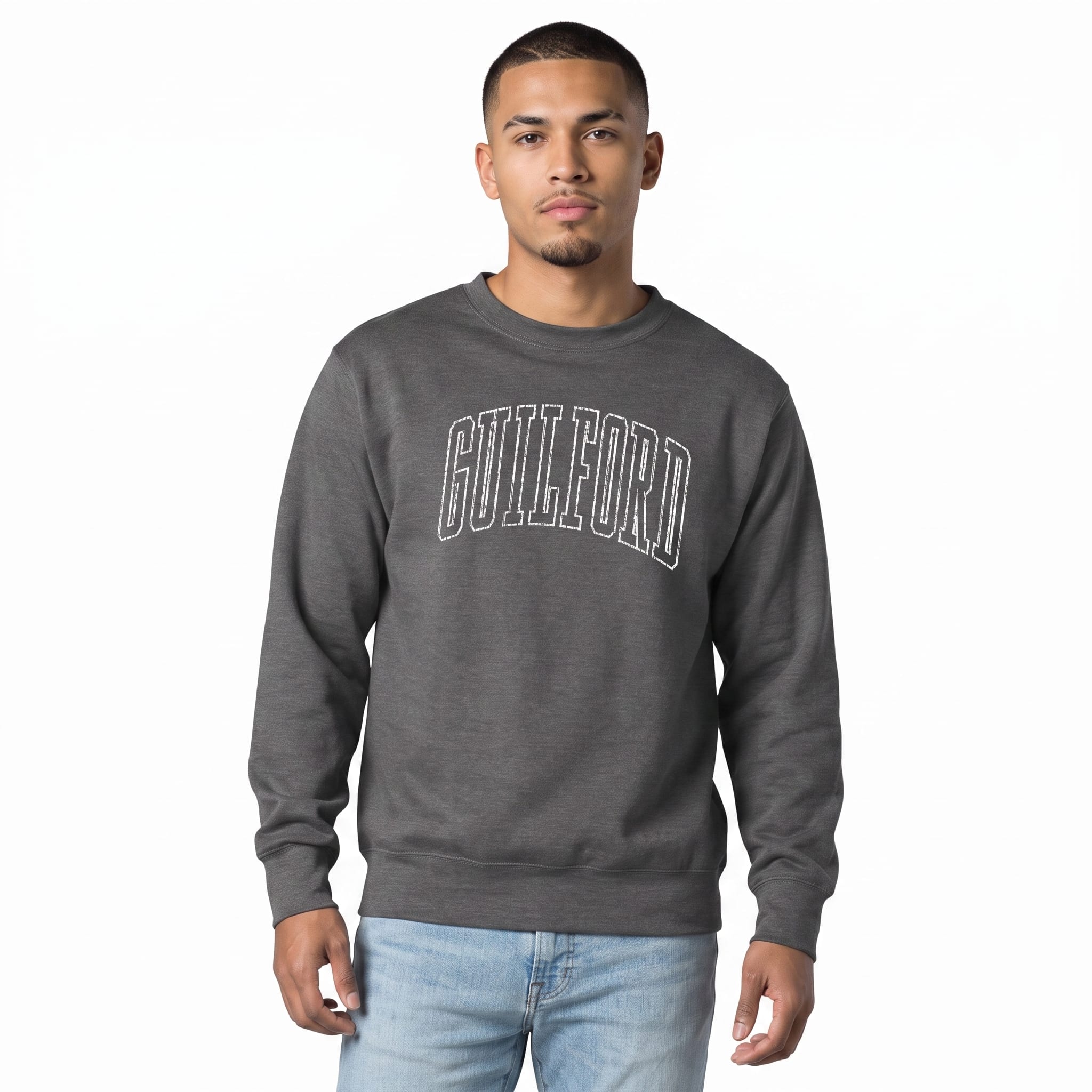 Guilford College Fleece Crewneck Sweatshirt
