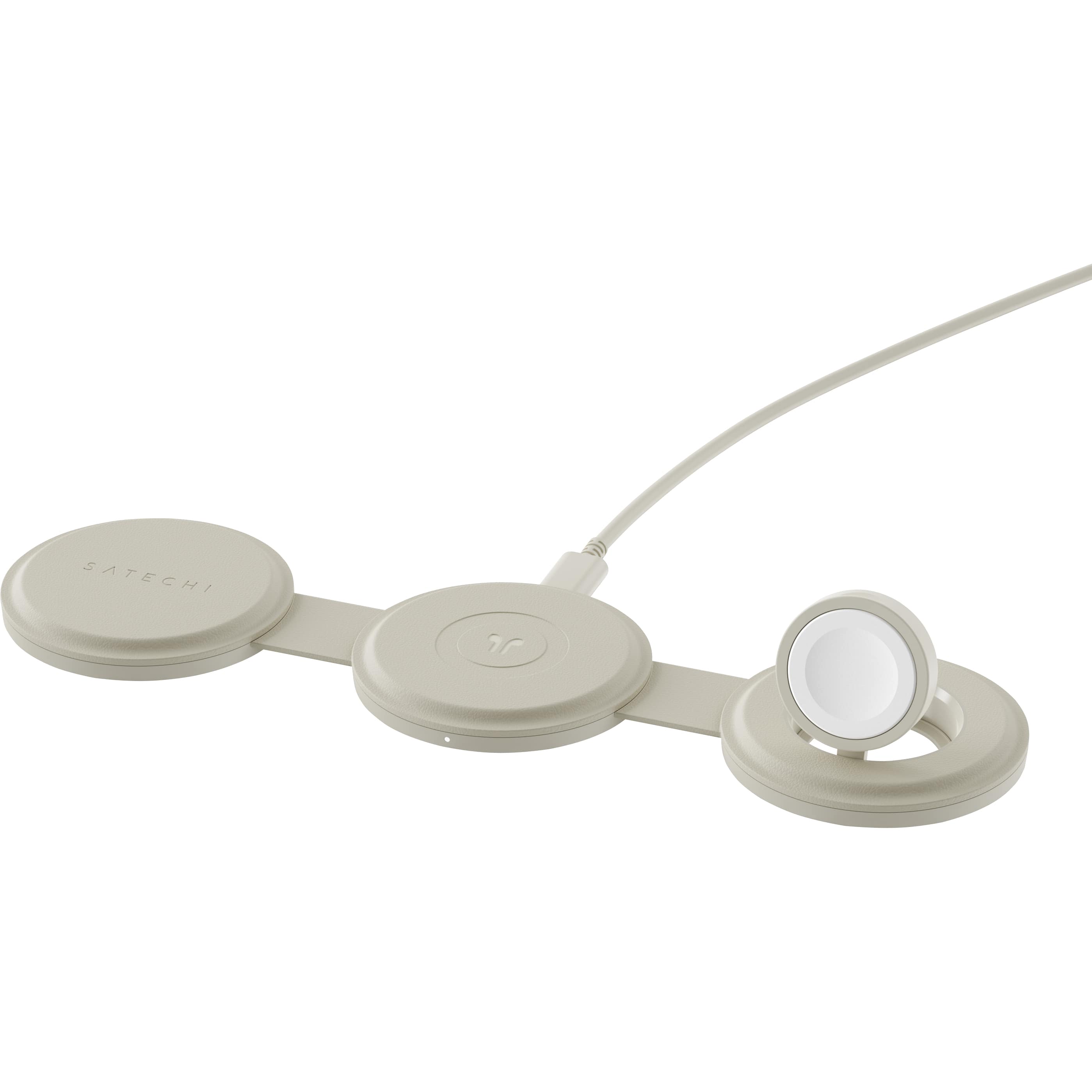 SATECHI ON GO 3 IN 1 WIRELESS CHARGER SND - ONLINE ONLY