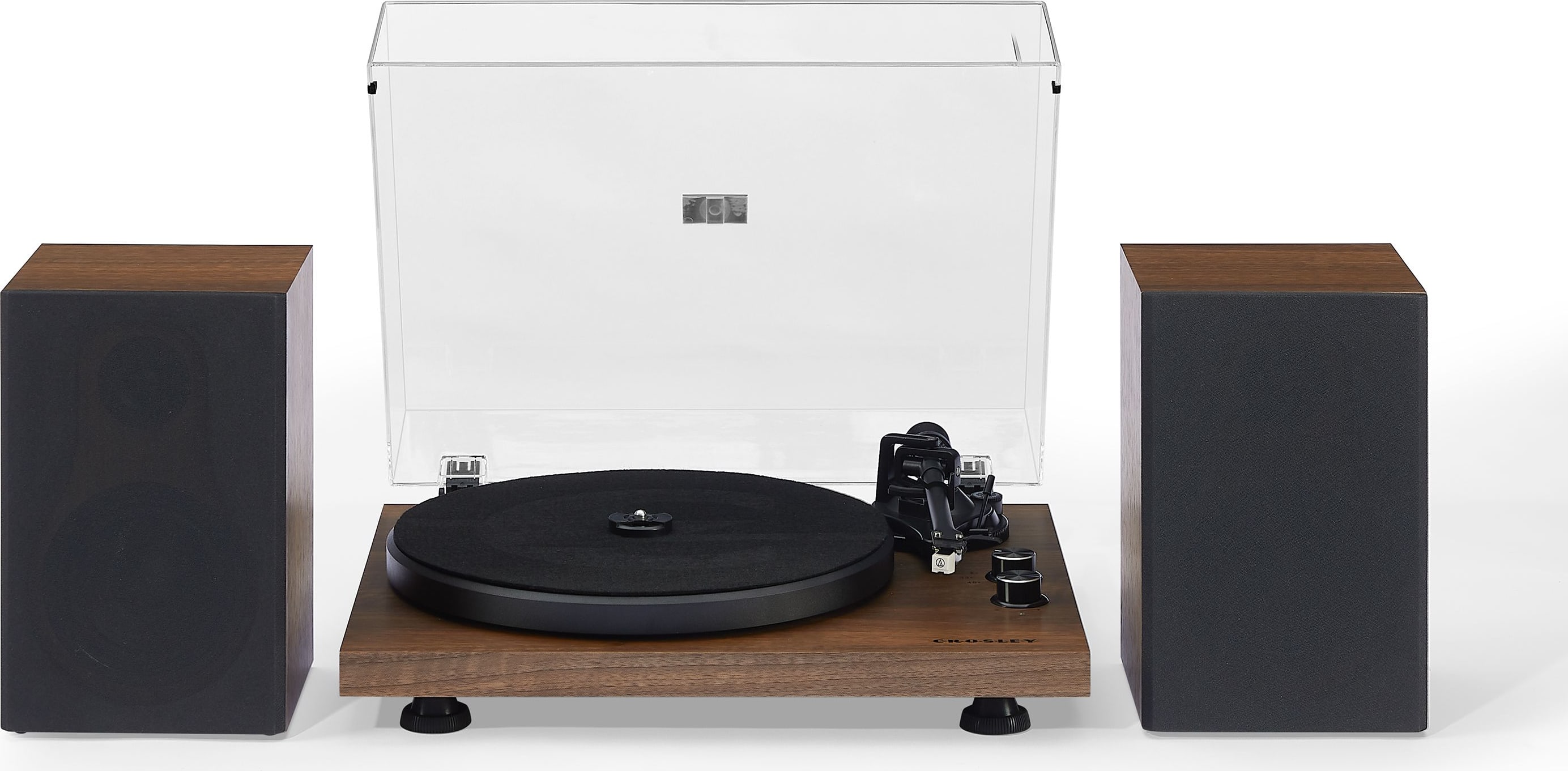 C62 RECORD PLAYER SPKR WALNUT