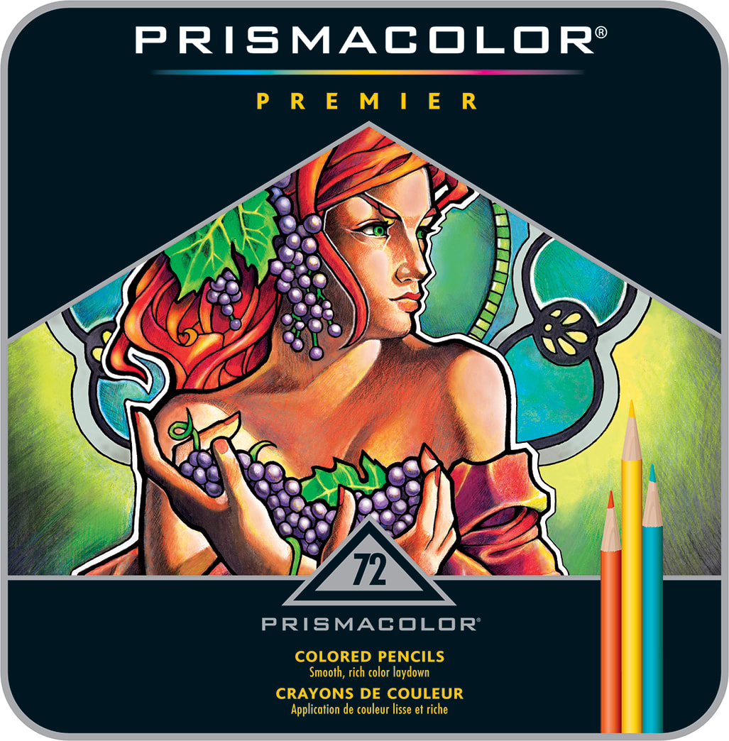 PRISMAPNCL SET 72 CLR TIN
