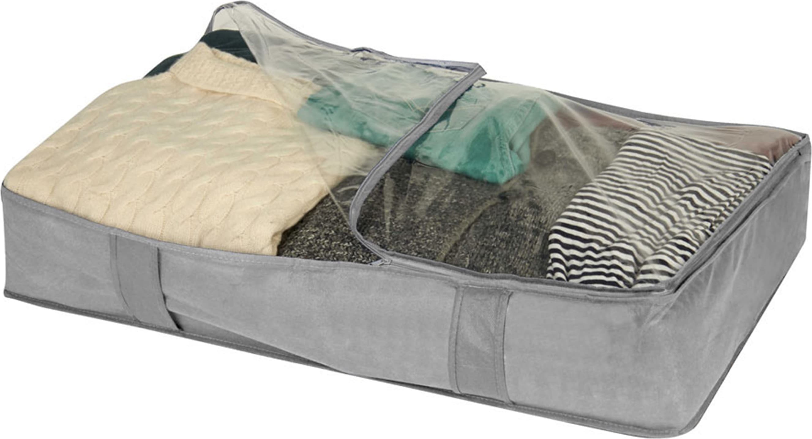 GRAY UNDERBED STORAGE BAG