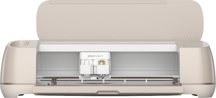 Cricut Maker 4 Smart Cutting Machine, 10.25x25.63x9.56in, Seashell - ONLINE ONLY