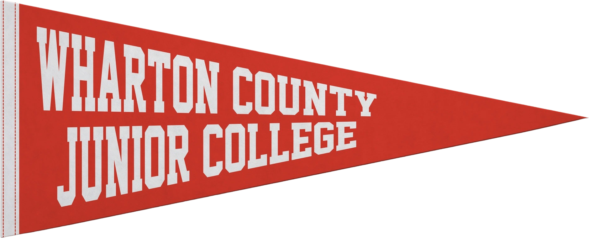 Wharton County Junior College 12 x 30 Pennant