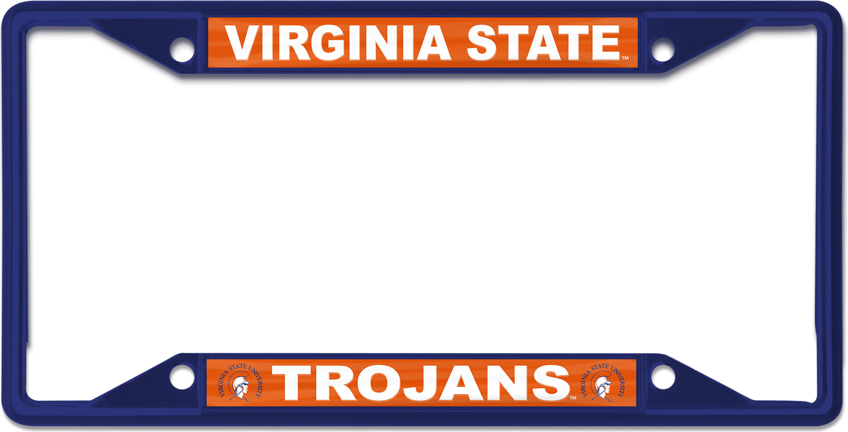 Virginia State University Trojans License Plate Frame