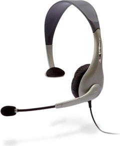 Cyber Acoustics AC-840 USB Mono Headset Internet Communication & Boom Mic - ONLINE ONLY