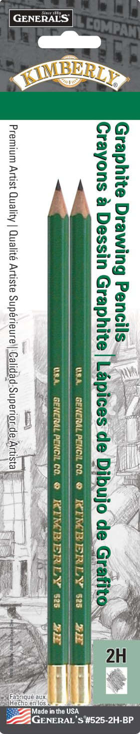 Kimberly Graph Pencil 2H 2/Pack