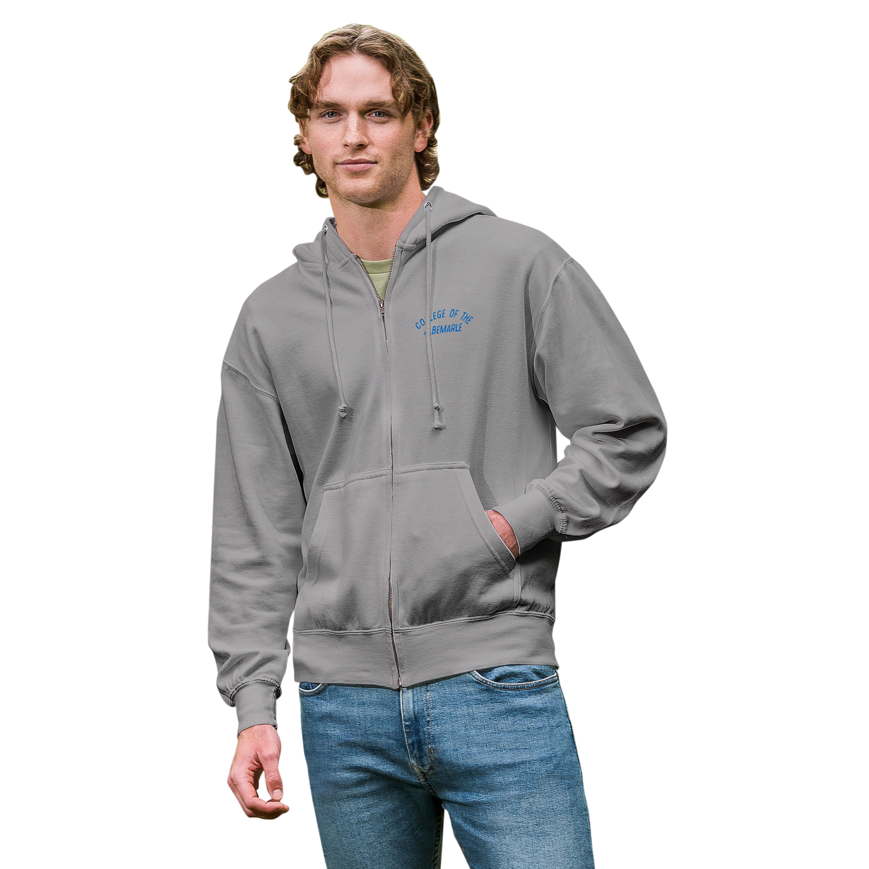 College of the Albemarle Full Zip Hood