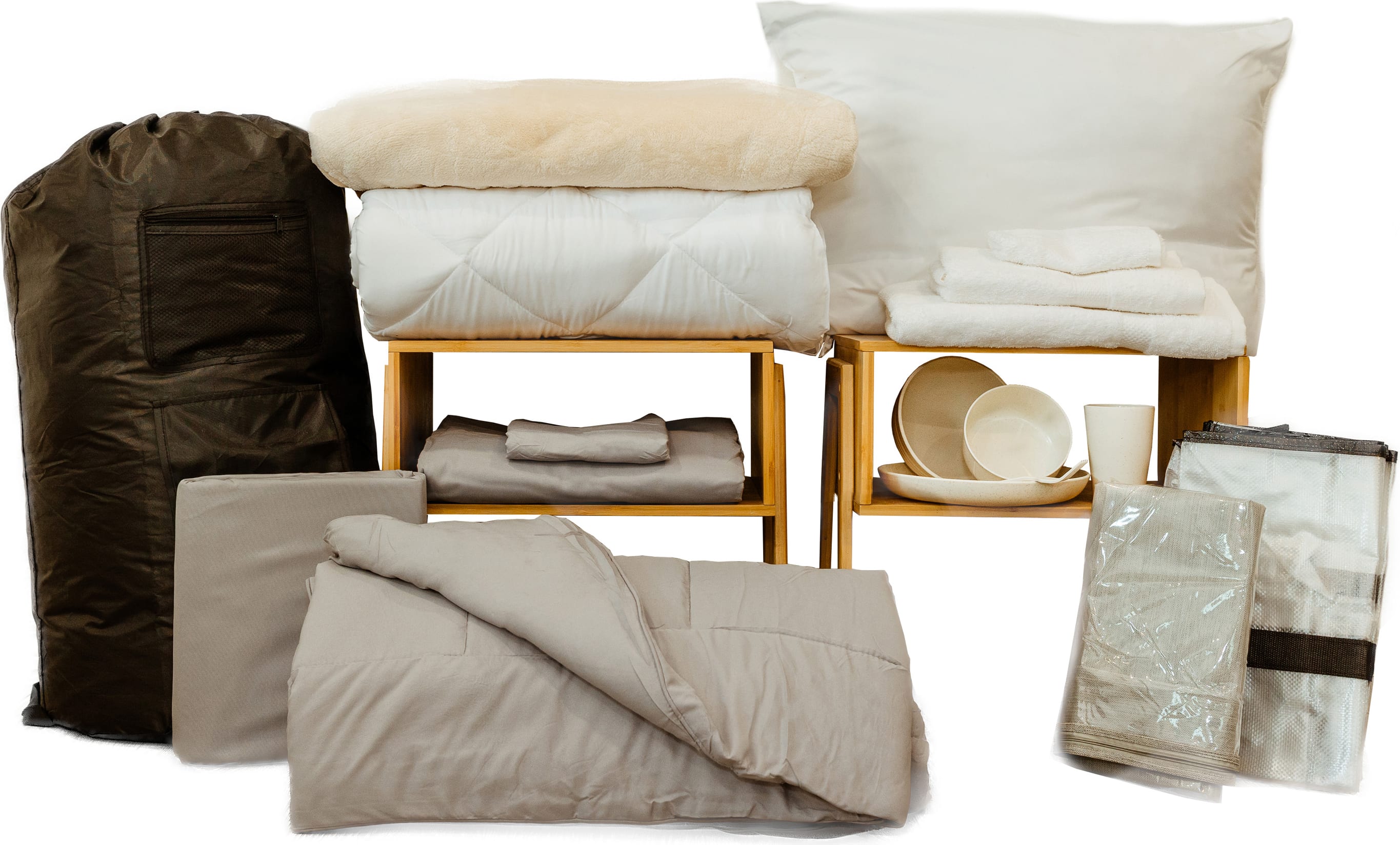 Deluxe Bedding Bundle - Grey