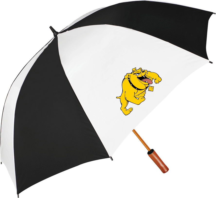 Bowie State 64 Inch Umbrella Primary Mark - ONLINE ONLY