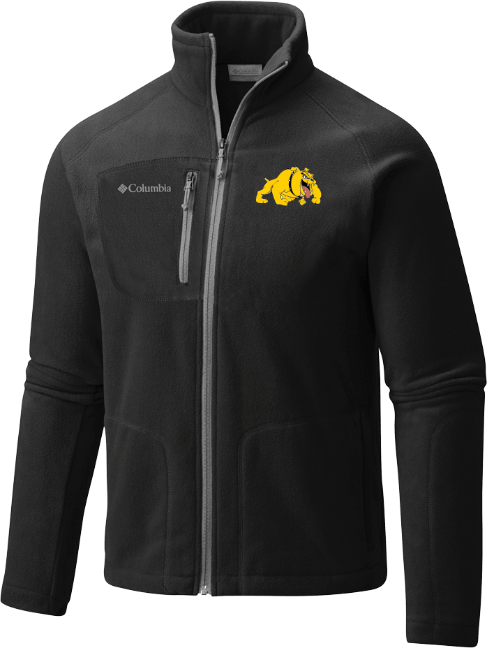 Bowie State Columbia Full Zip Fleece Jacket Primary Mark - ONLINE ONLY