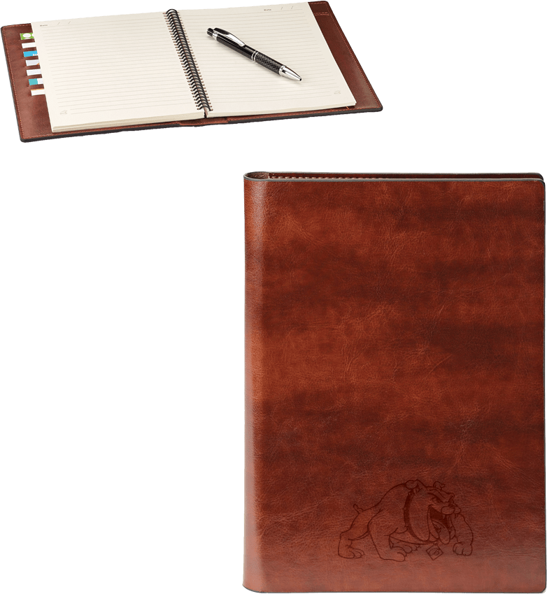 Bowie State Fabrizio Hard Cover Journal Primary Mark - ONLINE ONLY