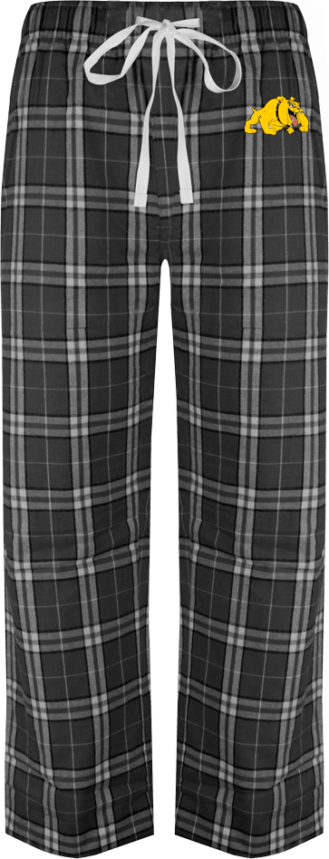 Bowie State Flannel Pajama Pant Primary Mark - ONLINE ONLY