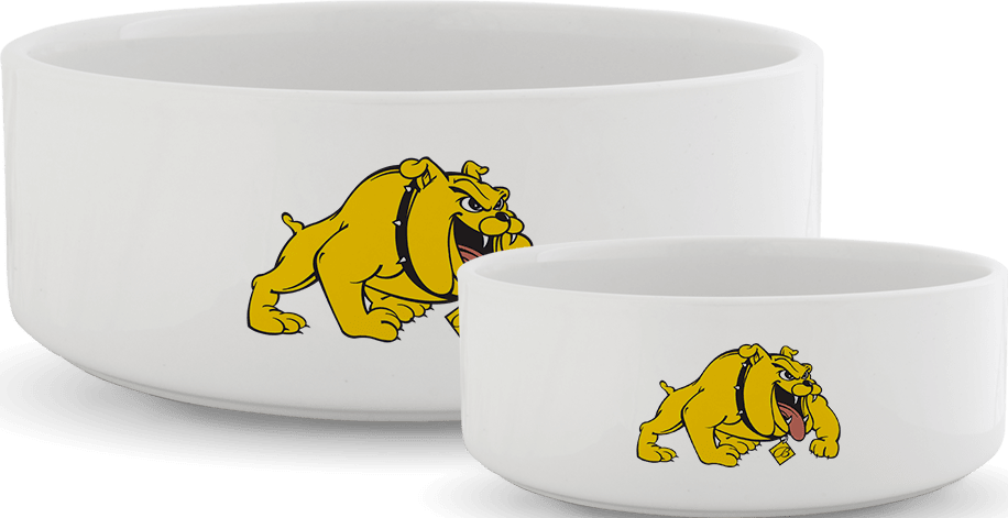 Bowie State Ceramic Dog Bowl Primary Mark - ONLINE ONLY