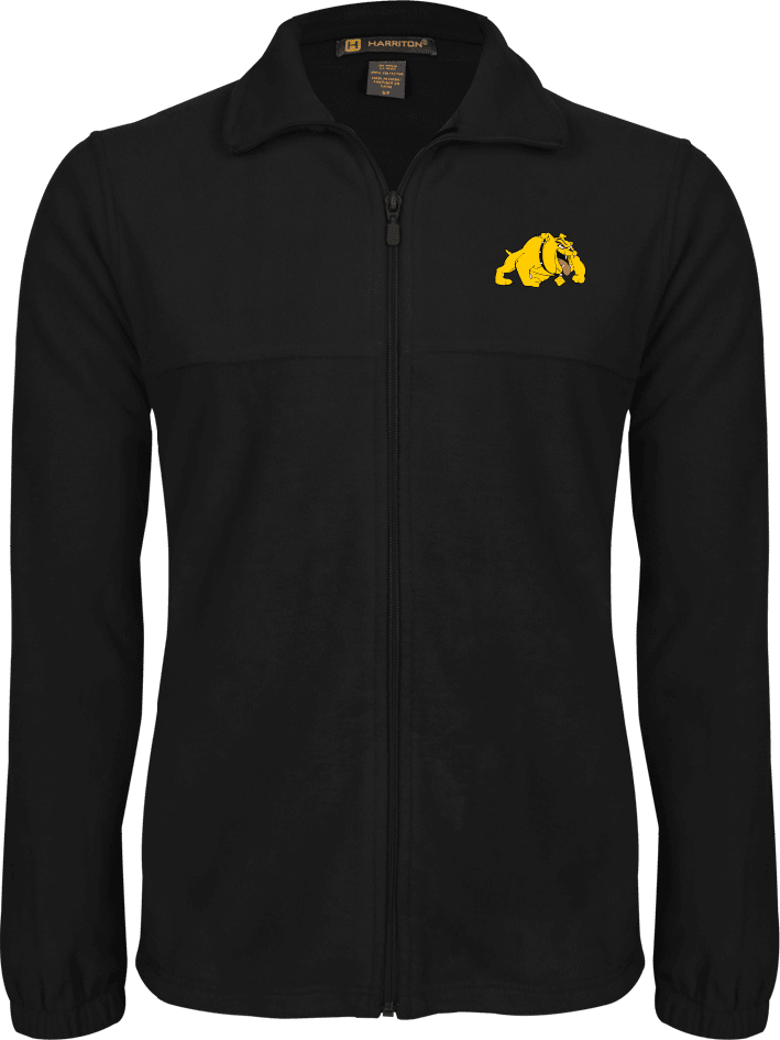 Bowie State Fleece Full Zip Jacket Primary Mark - ONLINE ONLY