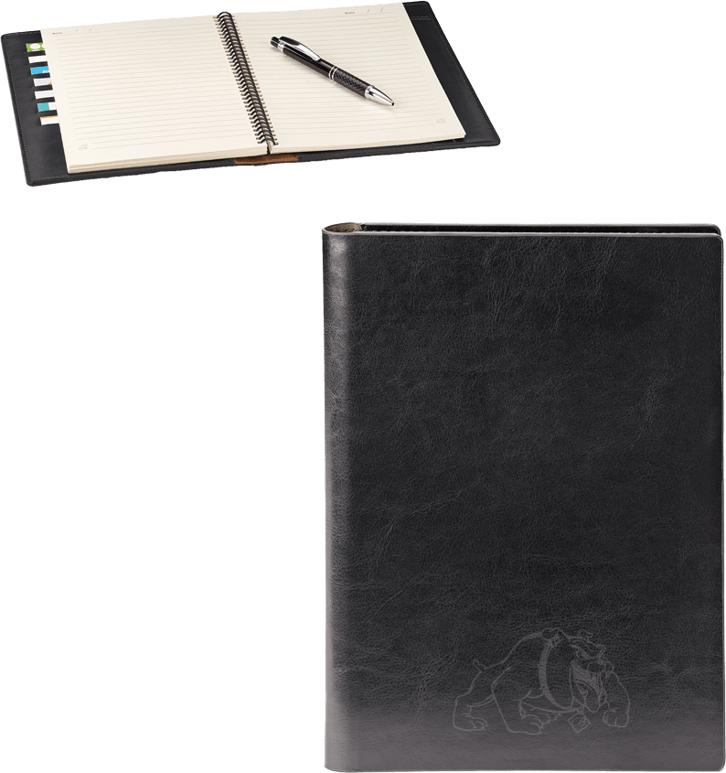 Bowie State Fabrizio Hard Cover Journal Primary Mark - ONLINE ONLY