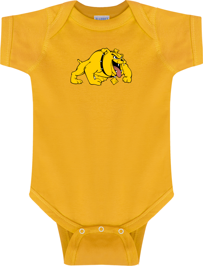 Bowie State Infant Bodysuit Primary Mark - ONLINE ONLY
