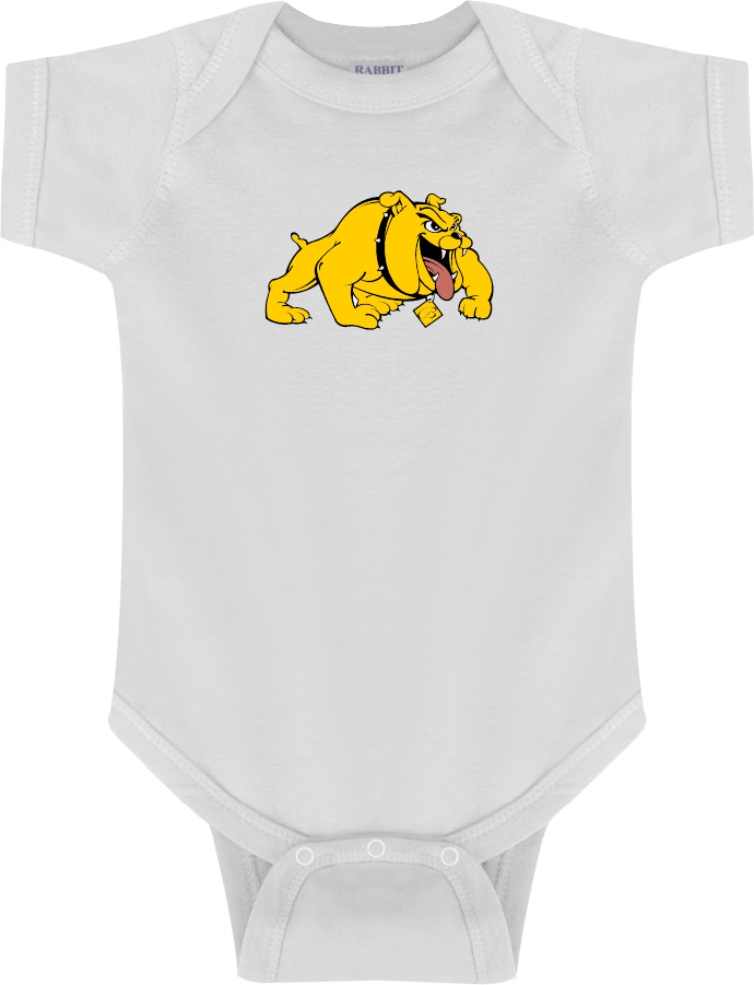 Bowie State Infant Bodysuit Primary Mark - ONLINE ONLY