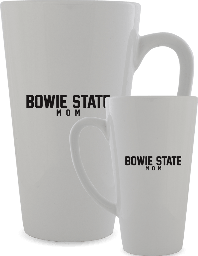 Bowie State Full Color Latte Mug 17oz Mom - ONLINE ONLY