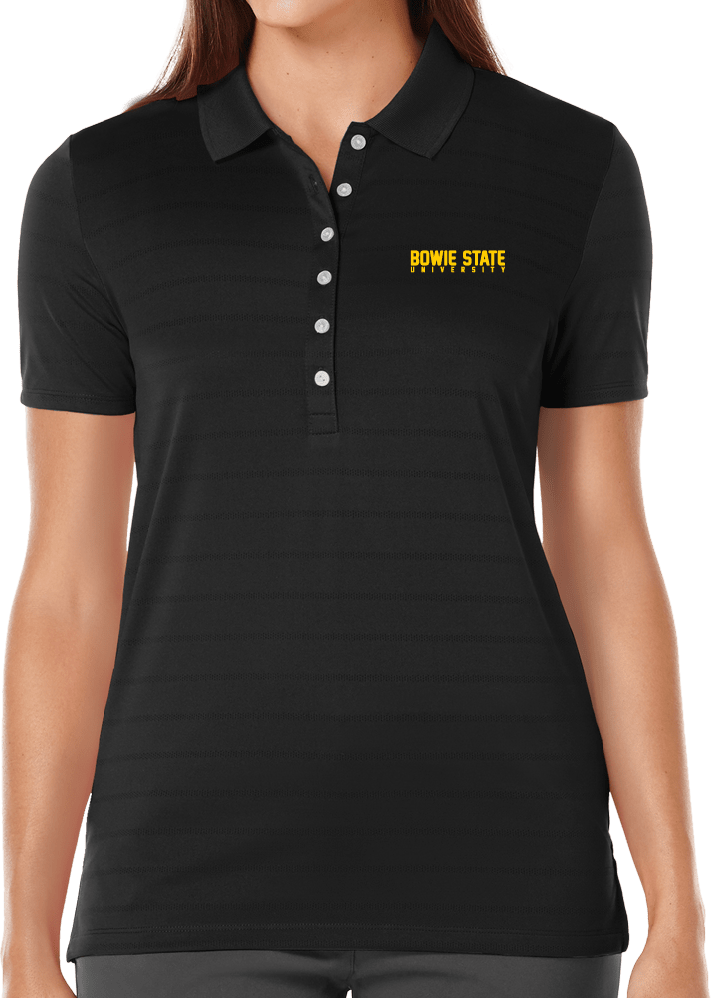 Bowie State Callaway Womens Opti Vent Polo Bowie State University Stacked - ONLINE ONLY